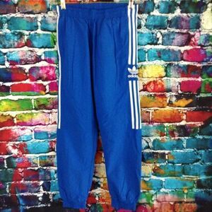 Adidas Track Athletic Wind Pants Mesh Lined Size Small